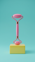 Rodillo facial acrílico rosa
