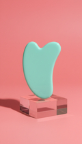 Herramienta gua sha aqua mint